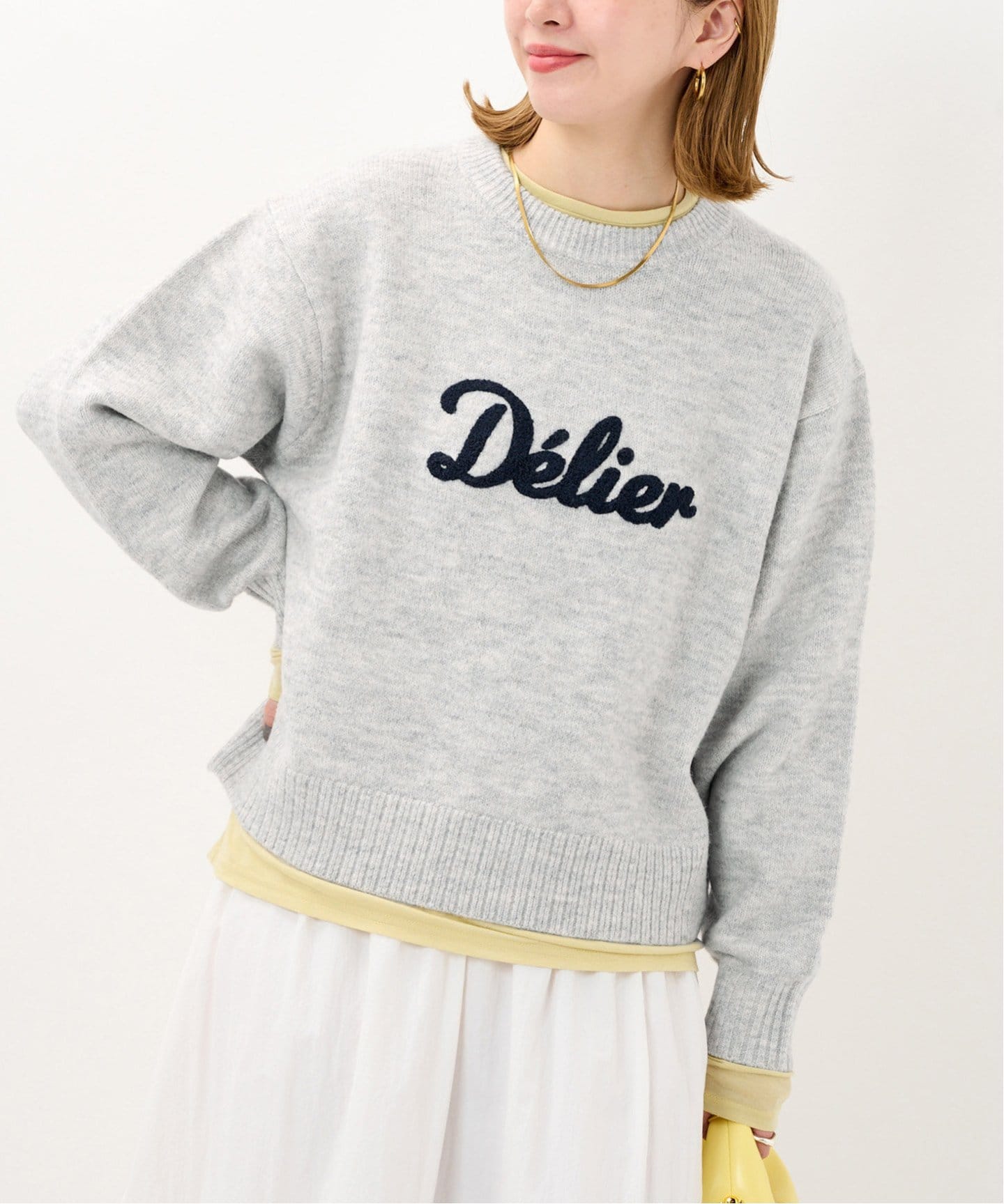 追加》サガラロゴニット（ニット／セーター）｜B.C STOCK（ベーセー