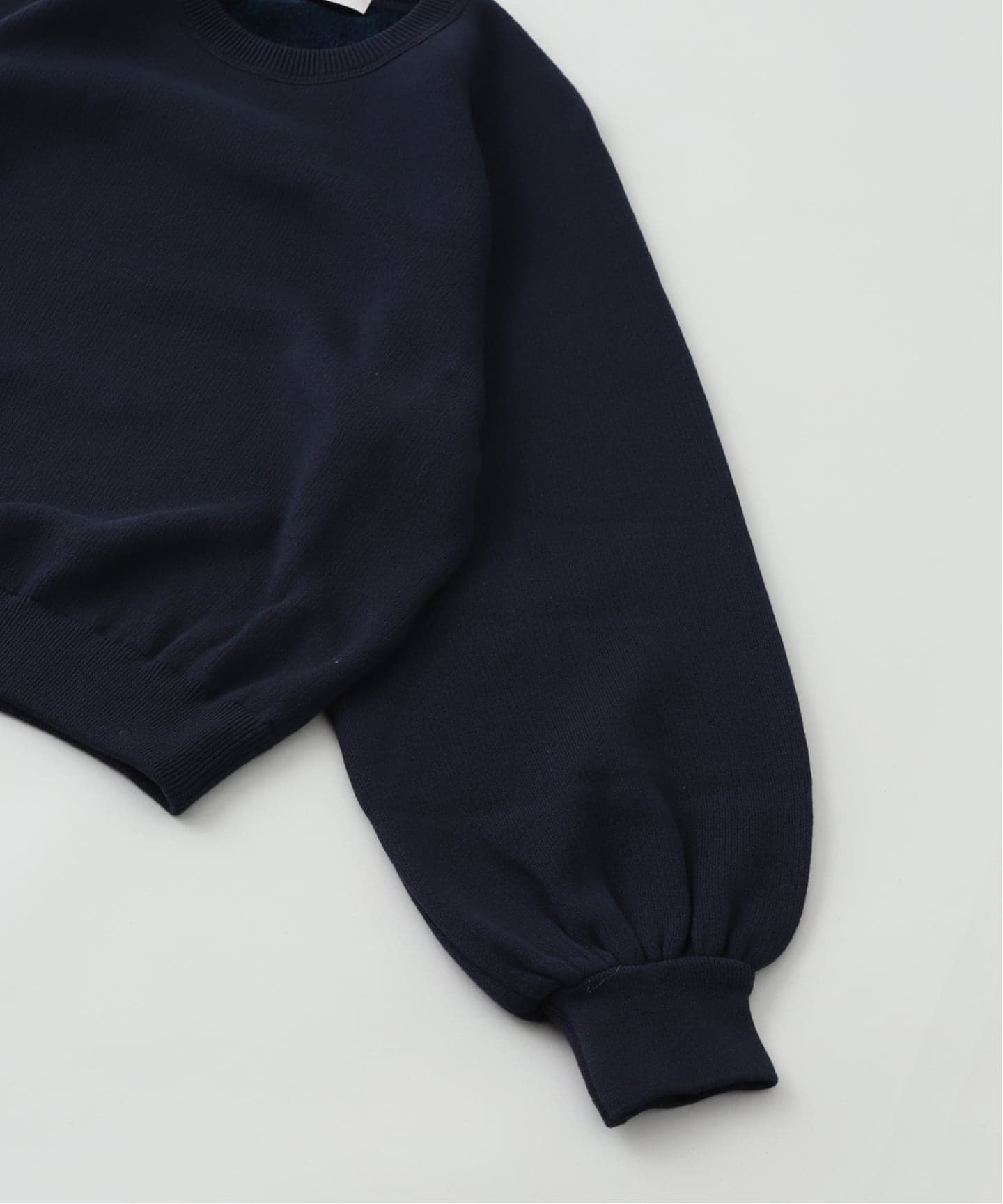 SimplyComplicated/シンプリーコンプリケイテッド KNITTED CREWNECK