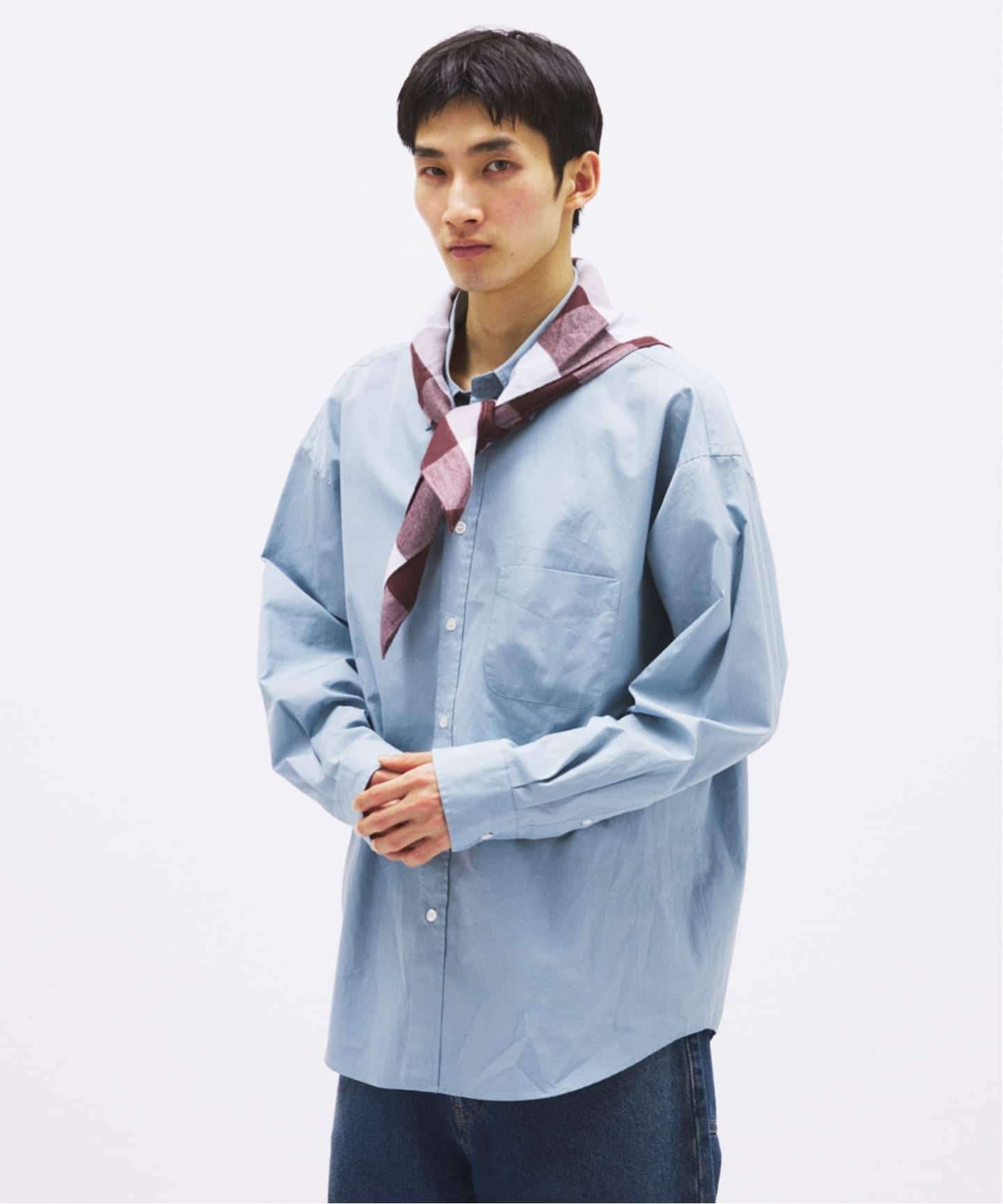 予約》THOMAS MASON / トーマスメイソン ファット レギュラー シャツ