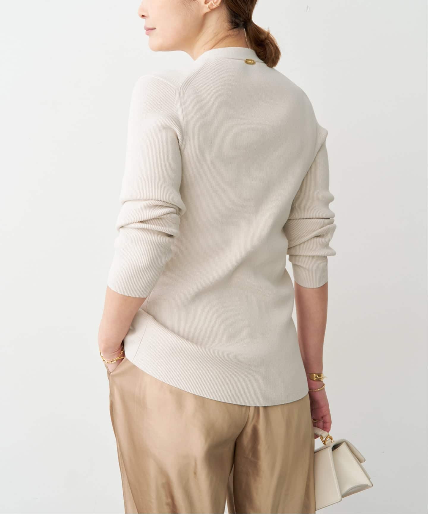 DINER RIB Vネックカーディガン（カーディガン）｜Deuxieme Classe