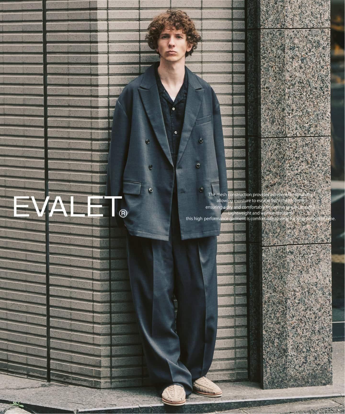 EVALET / エバレット】メッシュ Wワイドセットアップ ”WEB限定