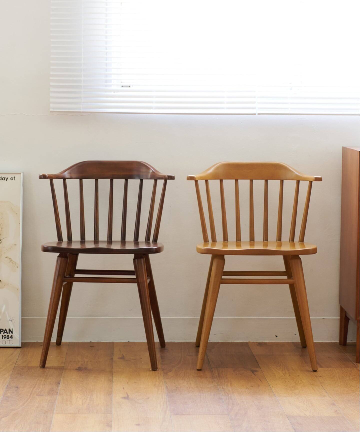 予約》WINDAN SIDE CHAIR BR ウィンダンサイドチェア ブラウン（チェア