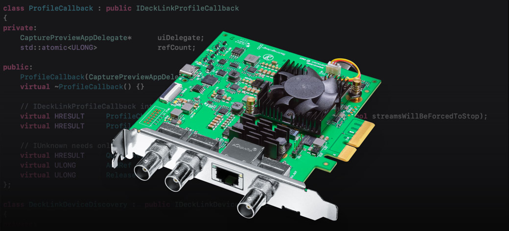 DeckLink IP | Blackmagic Design
