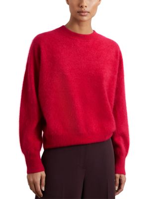 REISS Misha Brushed Cashmere Sweater | Bloomingdale's