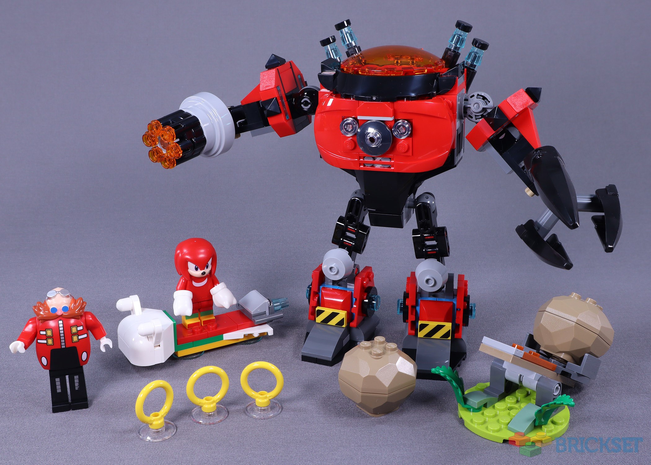 LEGO Sonic the Hedgehog 77005 Knuckles vs. Dr. Eggman Egg Crusher