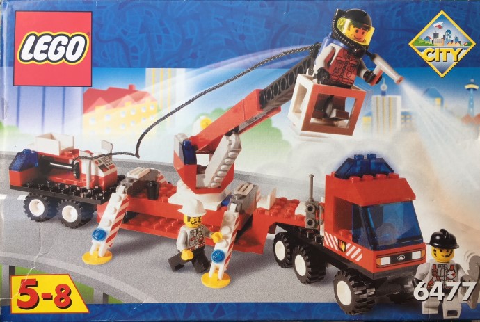LEGO 6477 Fire Fighters' Lift Truck | Brickset