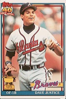Dave Justice Cards: Values, Rookies | Collectibles.com