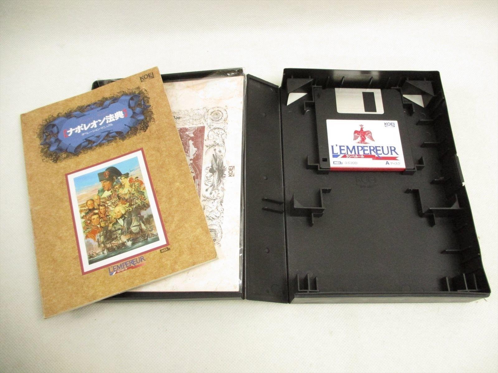 L'Empereur (1990, MSX2, KOEI) | Releases | Generation MSX