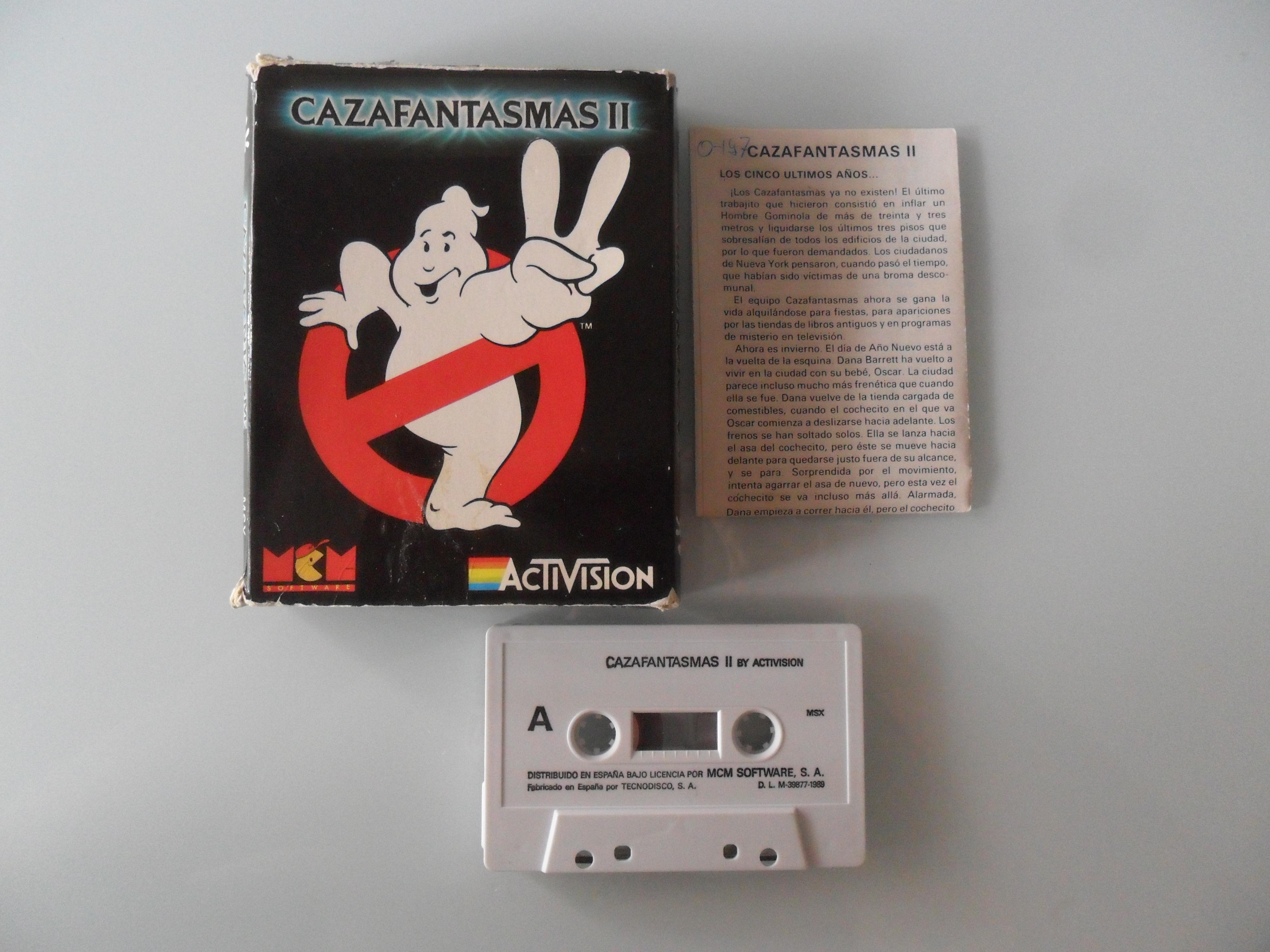 Ghostbusters II (1989, MSX, Activision, Foursfield) | Releases