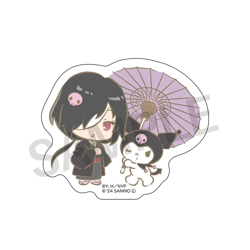 ダイカットステッカー 的場静司＆クロミ【夏目友人帳 アニメ公式