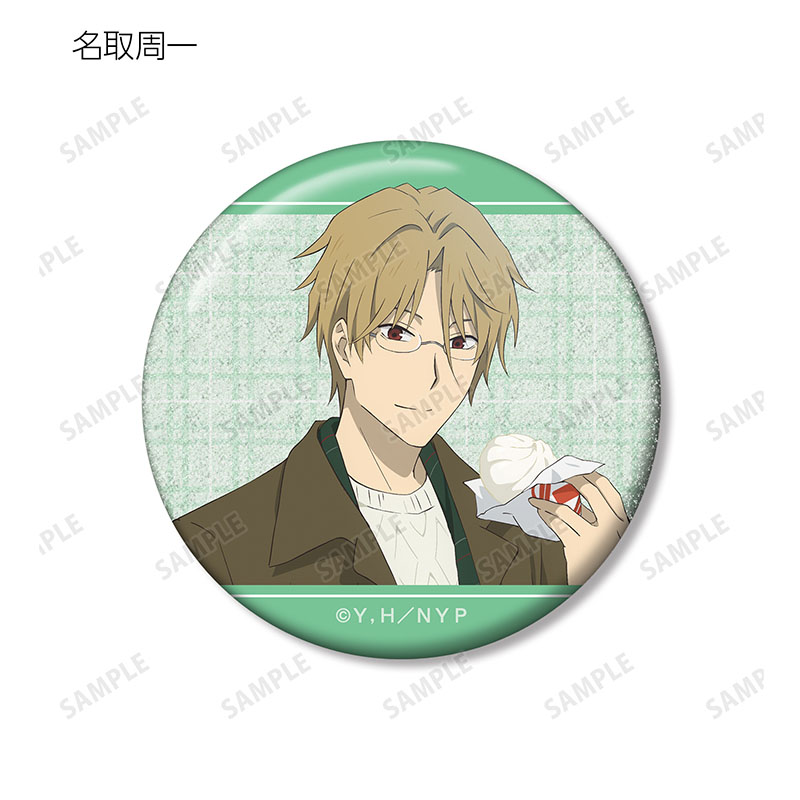 描き下ろし 冬の装いver. トレーディンググリッター缶バッジ(全6種