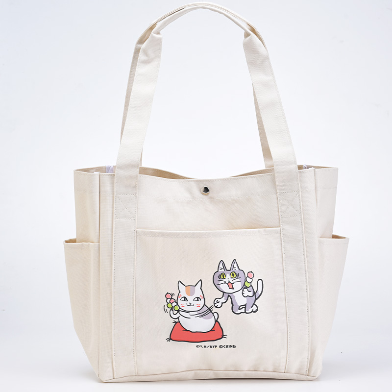 トートバッグ（ニャンコ先生と仕事猫）【夏目友人帳 アニメ公式