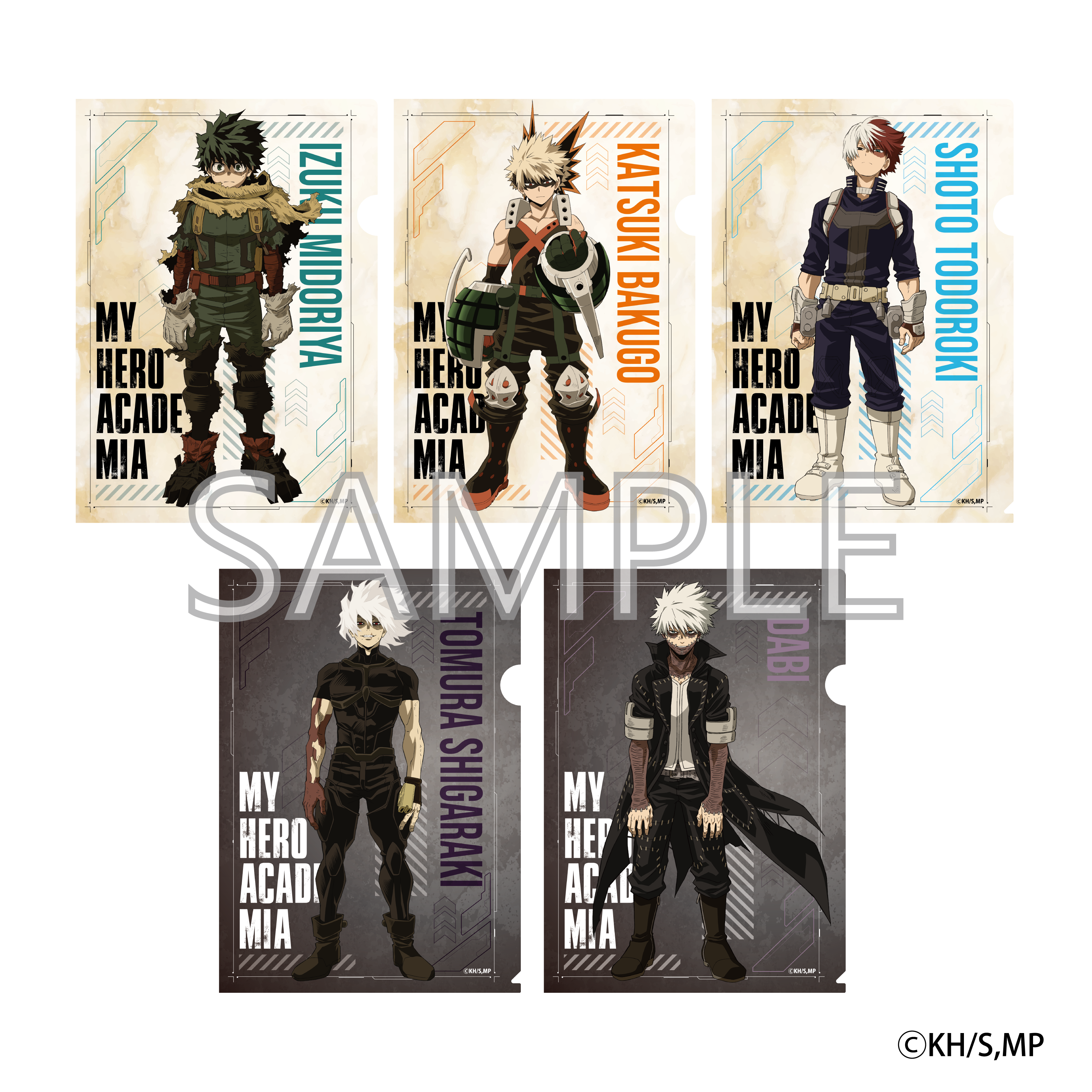 僕のヒーローアカデミア クリアファイル (荼毘)【YTE公式オンライン