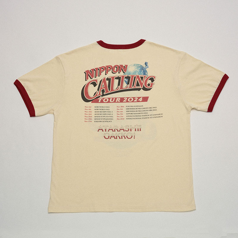 NIPPON CALLING TEE/NATURAL【ASOBIMALL(アソビモール)】