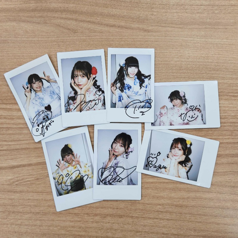 SWEET STEADY メンバー別チェキ(ランダムサイン入) - 浴衣edition