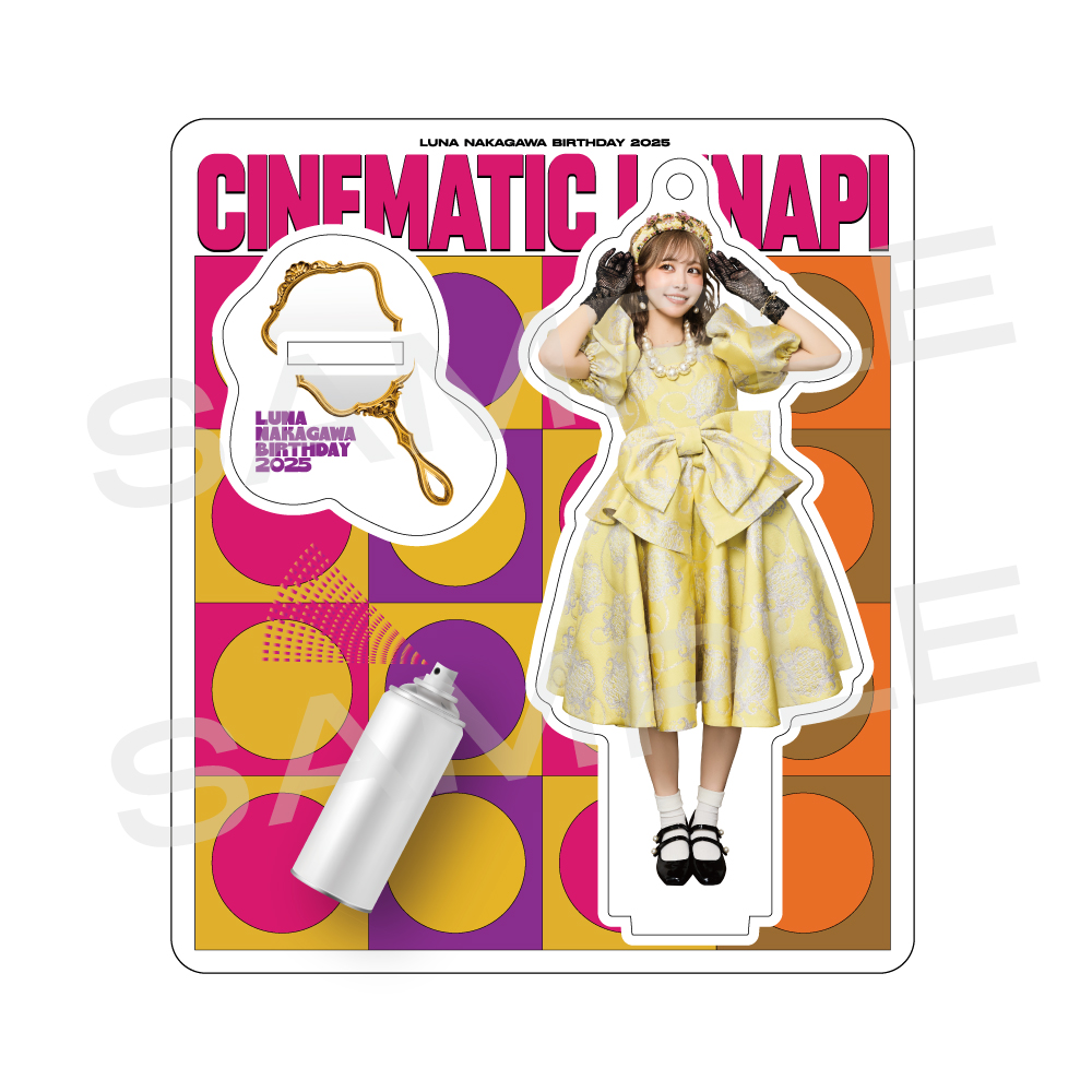 仲川瑠夏生誕祭2025 るなぴLv.28（アクスタ）-生誕祭衣装ver