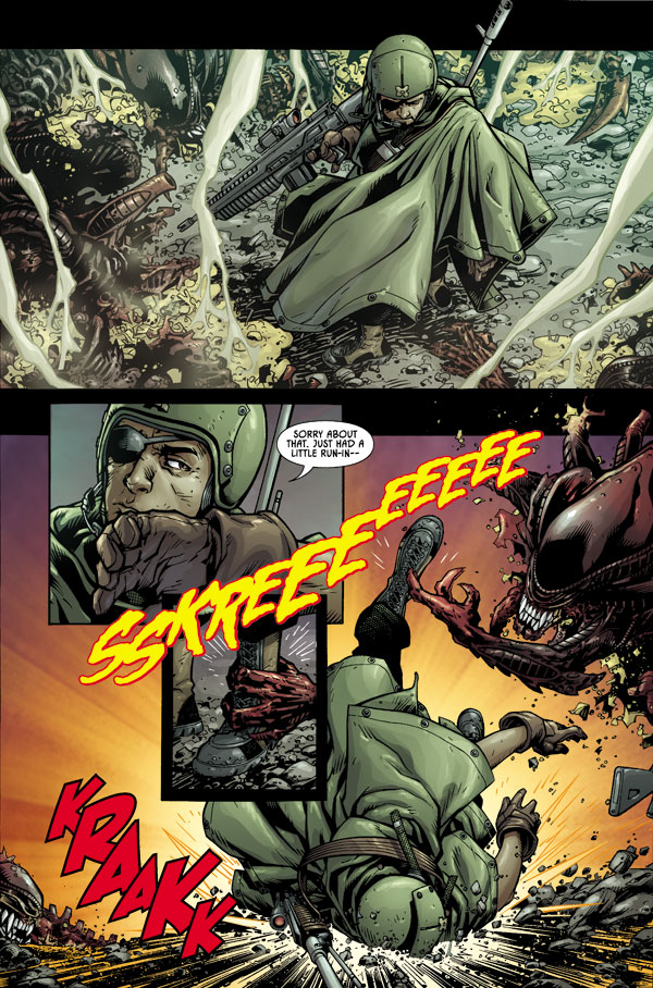 Aliens: More Than Human TPB :: Profile :: Dark Horse Comics