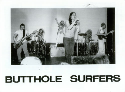 Butthole Surfers Double Live US 2-LP vinyl record set (Double LP