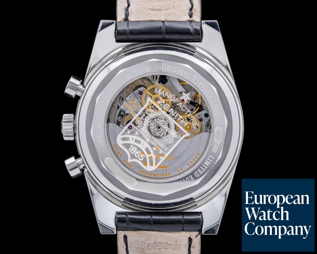 52157) Zenith El Primero New Vintage 1969 Limited SS | European