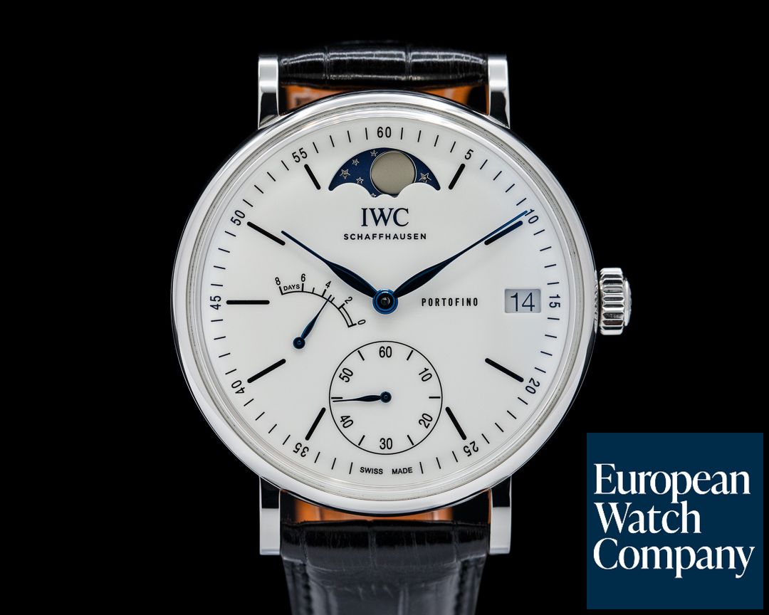 53846) IWC Portofino Hand Wound Eight Days 