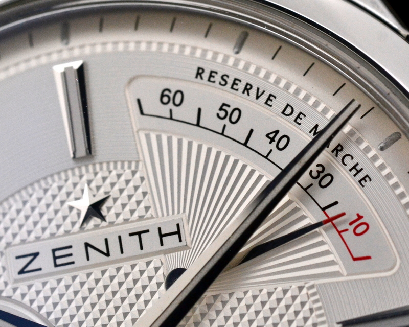 21637) Zenith Captain Power Reserve SS Silver Dial | European