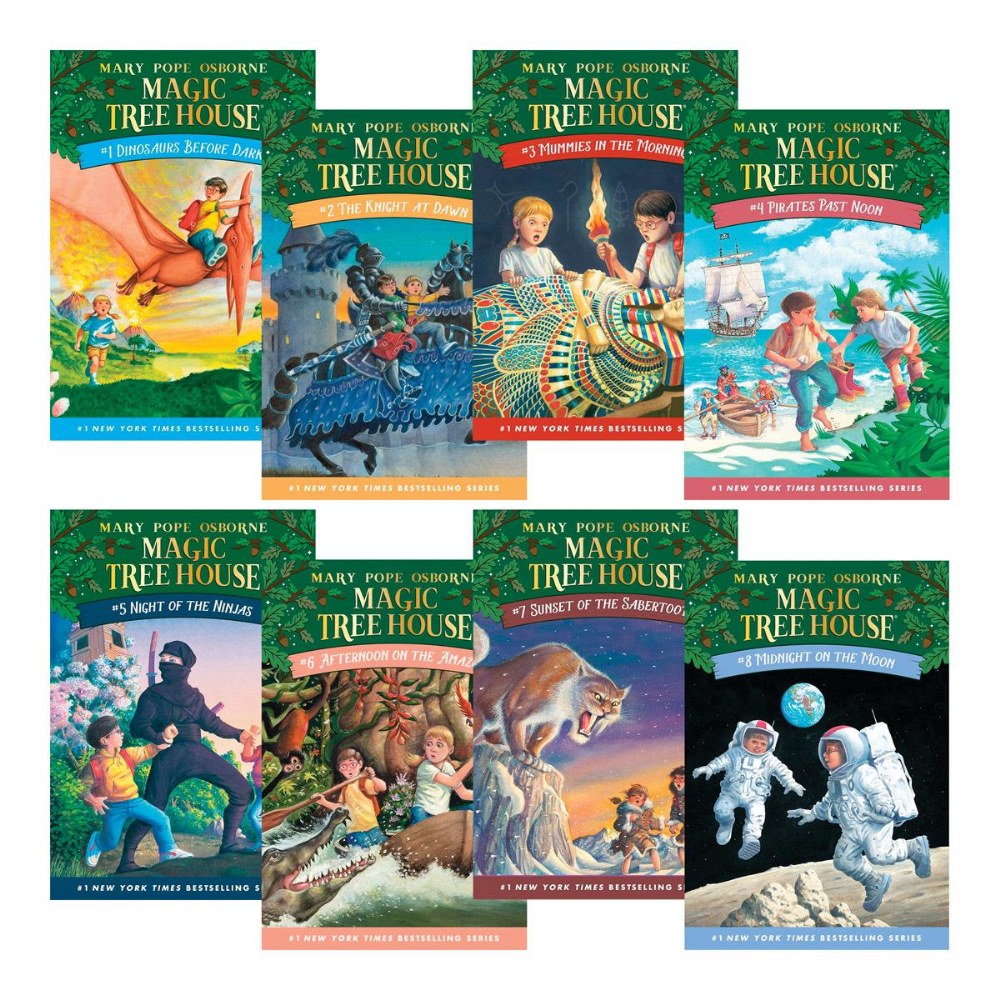 Magic Tree House Paperback Book Set 1 #1-8 Level M - Set of 8