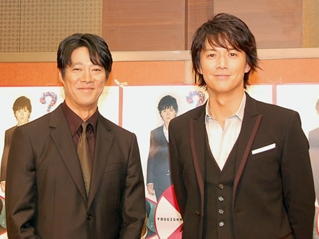 映画「容疑者Xの献身」－福山雅治さん、堤真一さんらが来福会見 - 博多