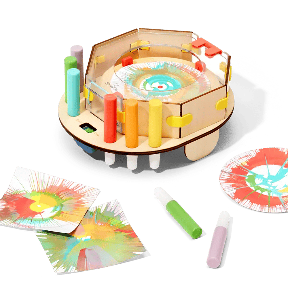 Motorized Spin Art | KiwiCo