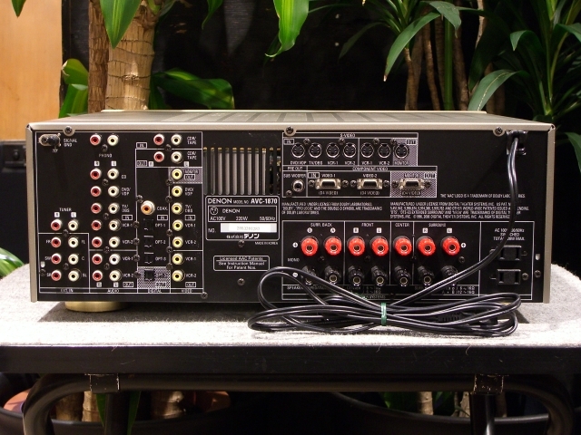 AVC-1870 DENON - HiFi-Do McIntosh/JBL/audio-technica/Jeff Rowland