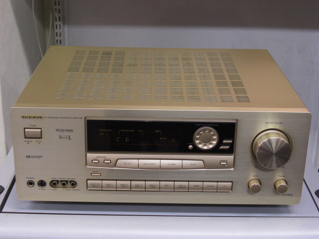 A-SV640 ONKYO - 中古オーディオ 高価買取・販売 ハイファイ堂