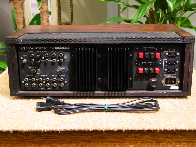 SQ505X LUXMAN - 中古オーディオ 高価買取・販売 ハイファイ堂