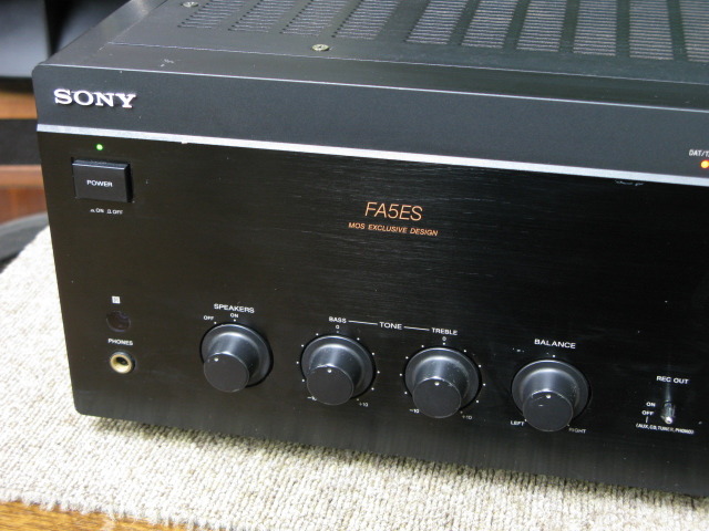 SONY ソニー アンプ FA5ES 動作未確認 SONY ソニー アンプ FA5ES 動作
