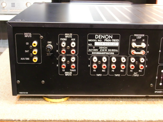 PMA-780D DENON - 中古オーディオ 高価買取・販売 ハイファイ堂