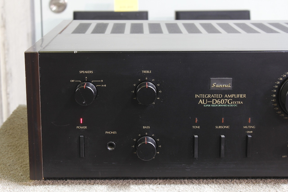 AU-D607G EXTRA SANSUI - 中古オーディオ 高価買取・販売 ハイファイ堂
