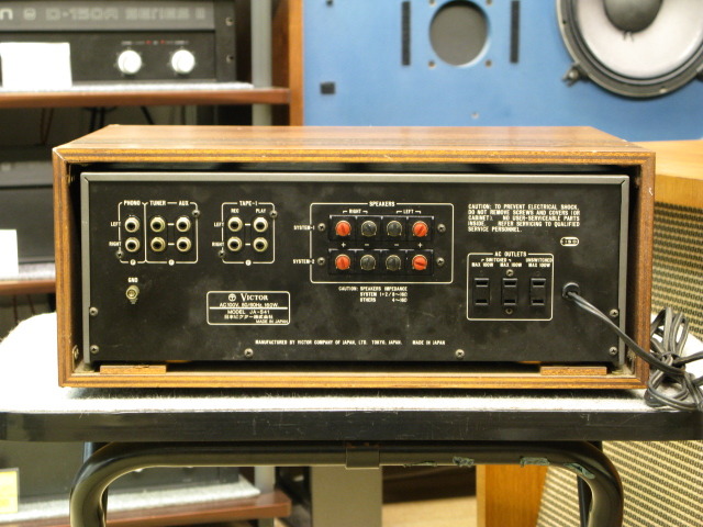 Victor JA-S41 アンプ 通電音出し確認OK! ビクター JA-S41 ビクター