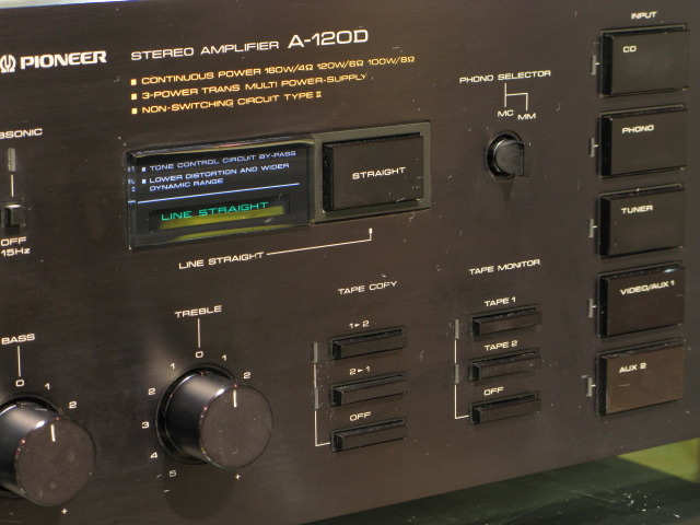 A-120D PIONEER - 中古オーディオ 高価買取・販売 ハイファイ堂