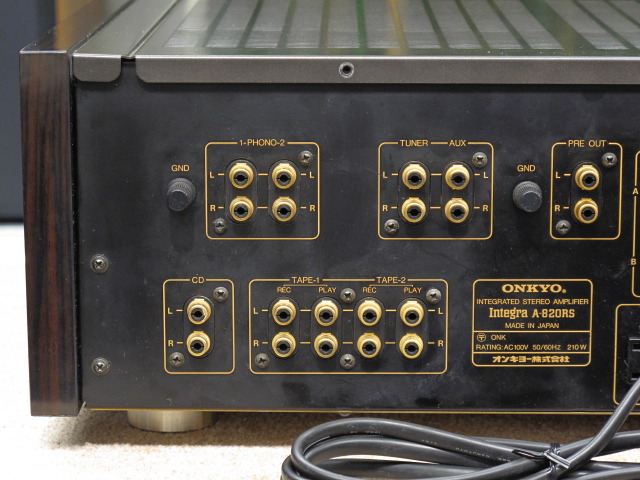 INTEGRA A-820RS ONKYO - 中古オーディオ 高価買取・販売 ハイファイ堂