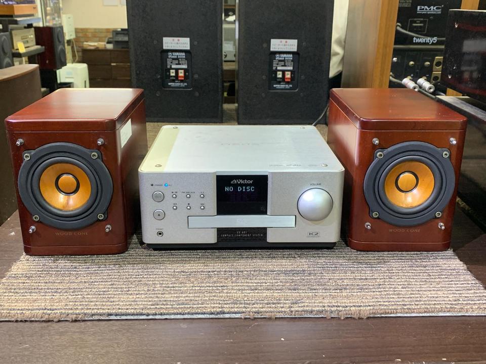 Victor コンポ CA-EXAK1 コンパクトコンポーネントDVDシステム「EX-AK1