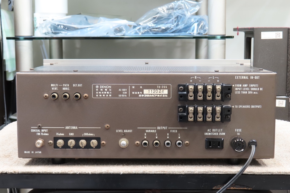 TU-355 DENON - 中古オーディオ 高価買取・販売 ハイファイ堂