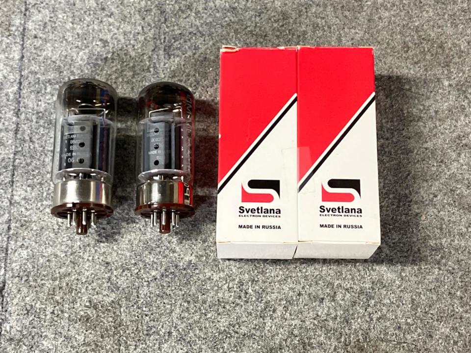 真空管 6550B 出力管 SVETLANA 製品 2本 真空管 6550B 出力管 SVETLANA