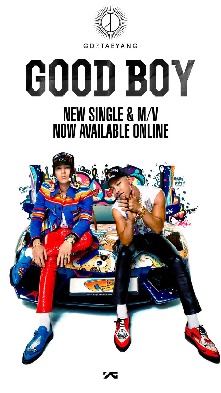 iFLYER: G-DRAGONとSOLによるユニット、GD X TAEYANGが新曲「GOOD BOY