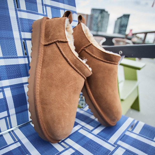 Womens UGG® Classic Micro Boot - Chestnut | Journeys