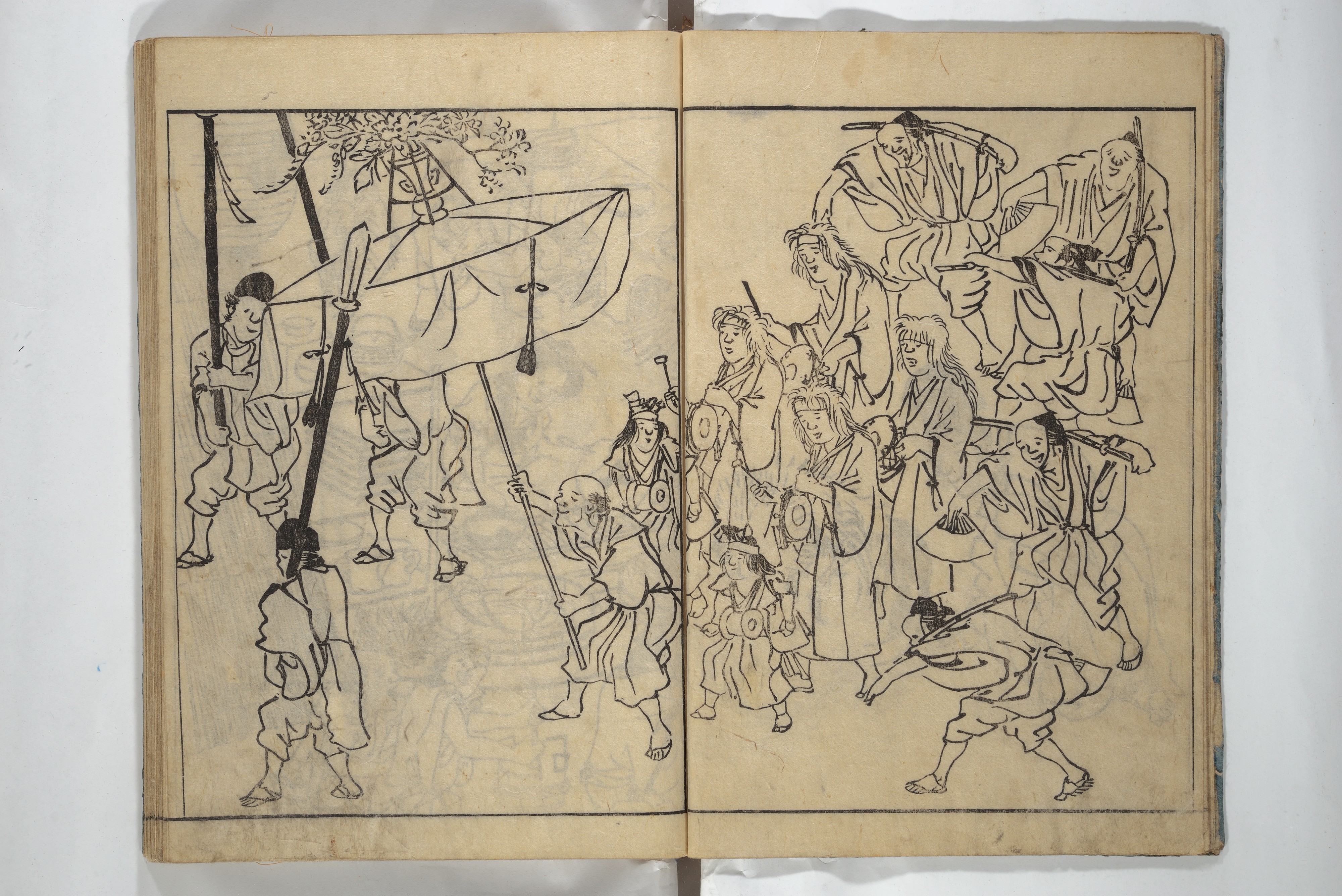 Yamaguchi Soken 山口素絢 - People of Yamato (Japan) Picture Album