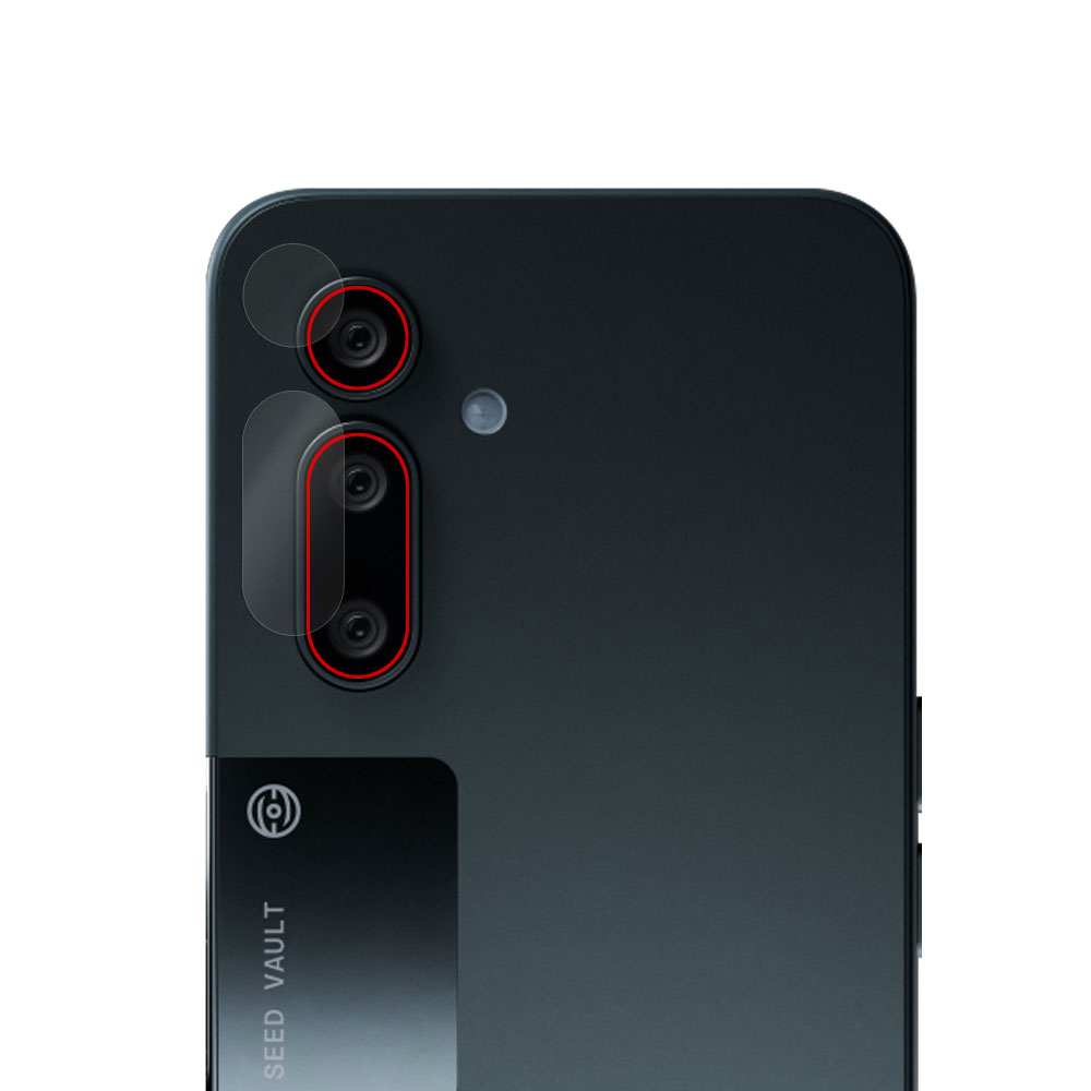 Solana Mobile Seeker 用 保護フィルム | 衝撃吸収・抗菌 高光沢タイプ