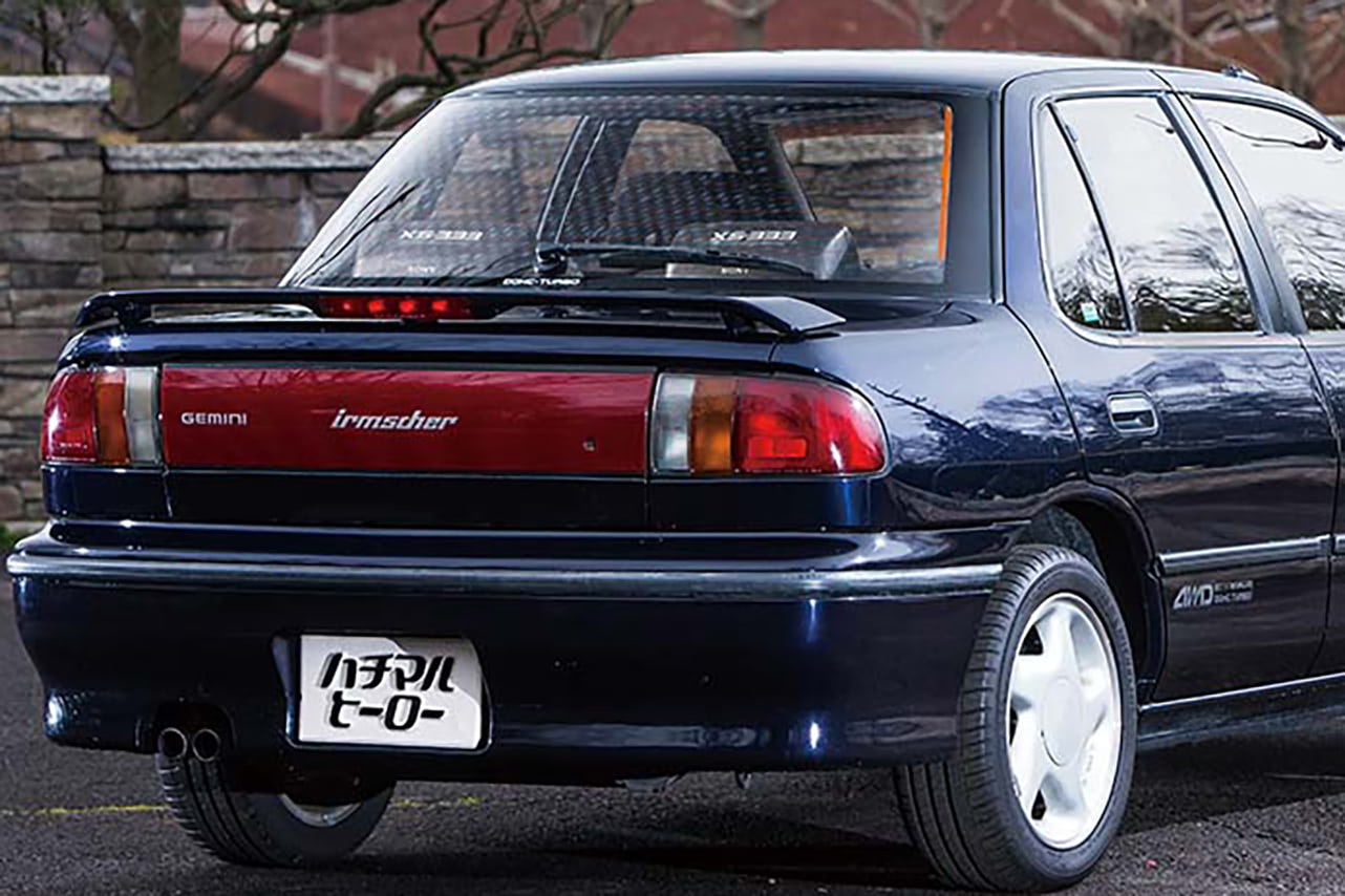 中村史郎氏によるエクステリアデザイン｜1991年式 いすゞ ジェミニ 4