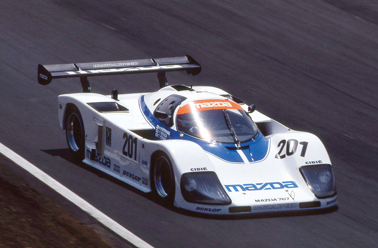 MAZDA757/767【6】87年JSPC最終戦に登場した757E。後の787Bにつながる