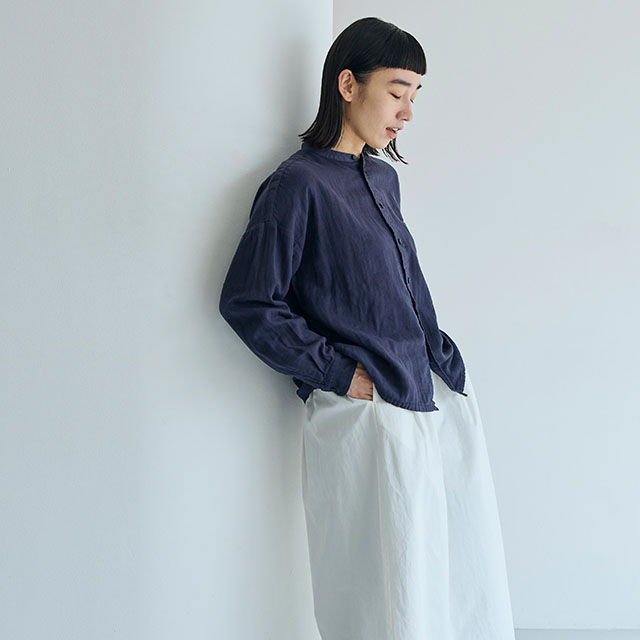 綿麻ガーゼの休日シャツ｜衣料品｜中川政七商店 公式サイト