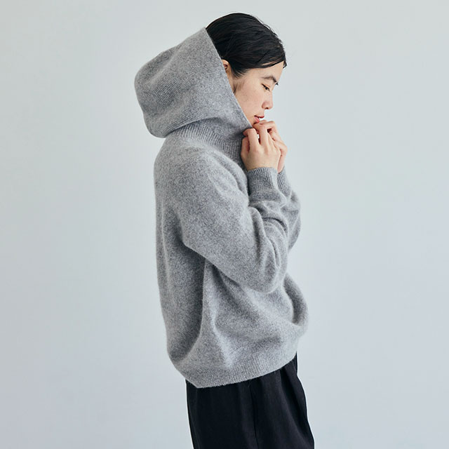 ウールフォックスのライトニットパーカー｜衣料品｜中川政七商店 公式