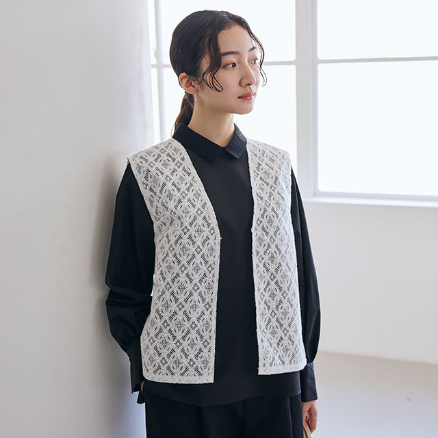 刺繍のベスト｜衣料品｜中川政七商店 公式サイト