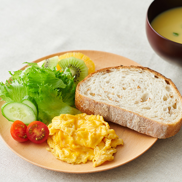 ノエルページ パン木皿 吉野産檜 約15×18センチ 10枚 食洗機で洗える